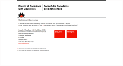 Desktop Screenshot of ccdonline.ca
